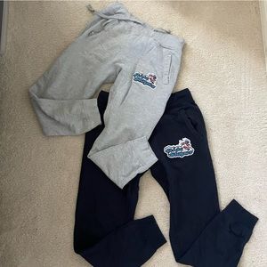 Two pairs of Ride Slopes sweatpants